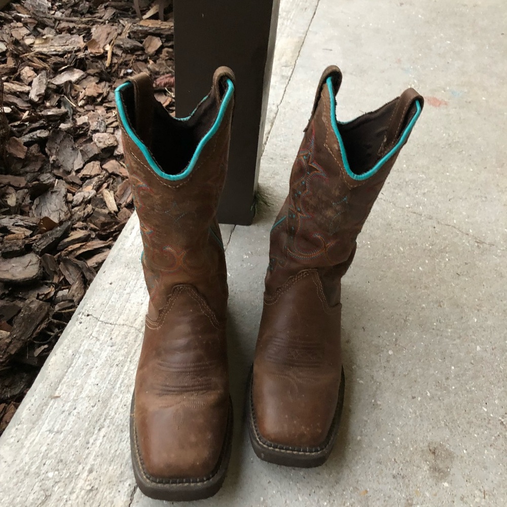 Like new Justin boots size 8 1/2